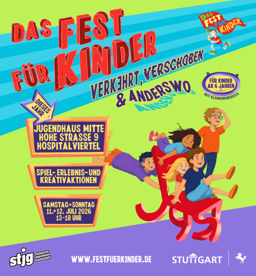 Das Fest für Kinder findet am Jugendhaus Mitte statt.